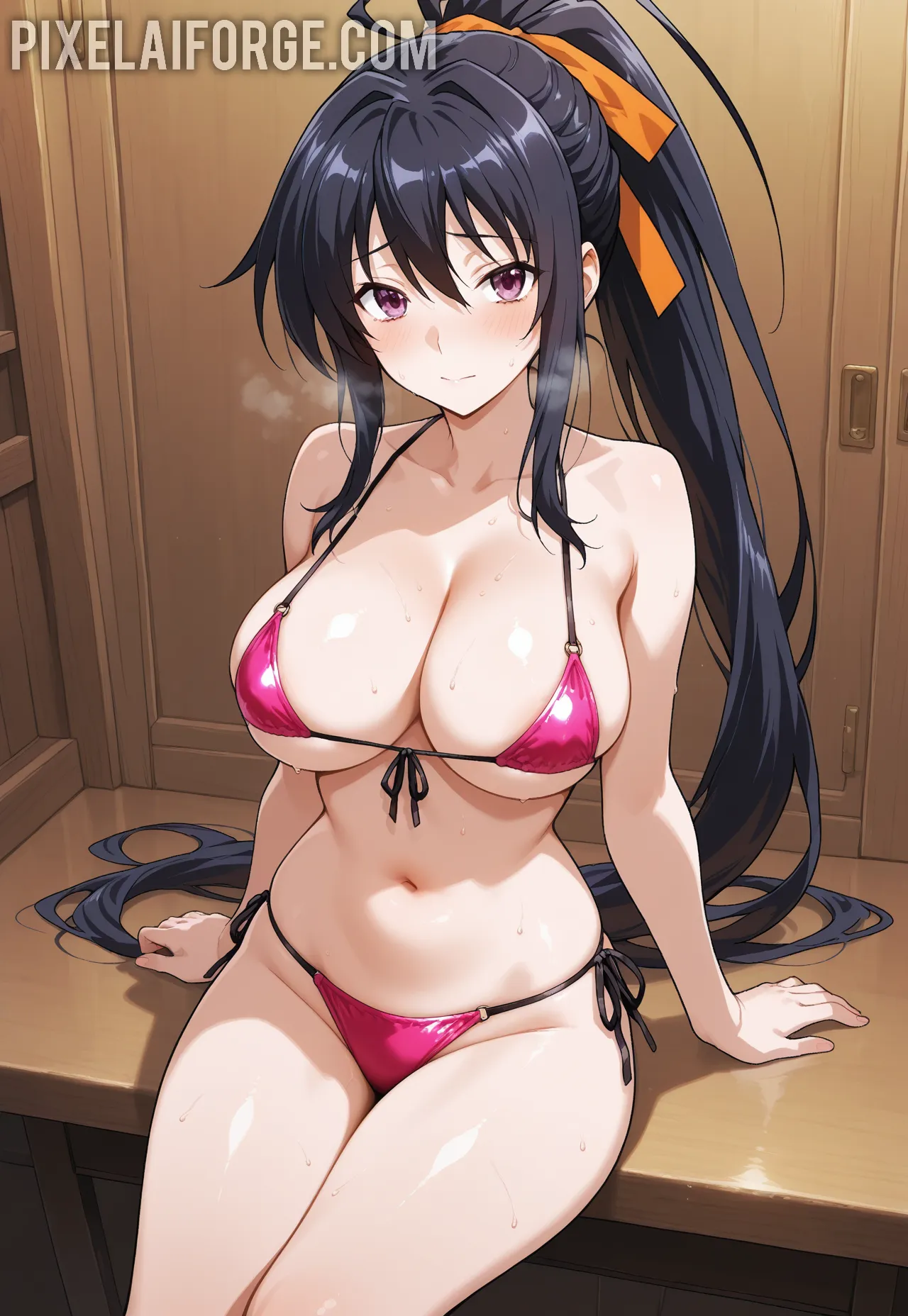 Arte hentai ilustración increíble de Watch Anime Dragon Ball Shonen Oppai Harem generado por IA