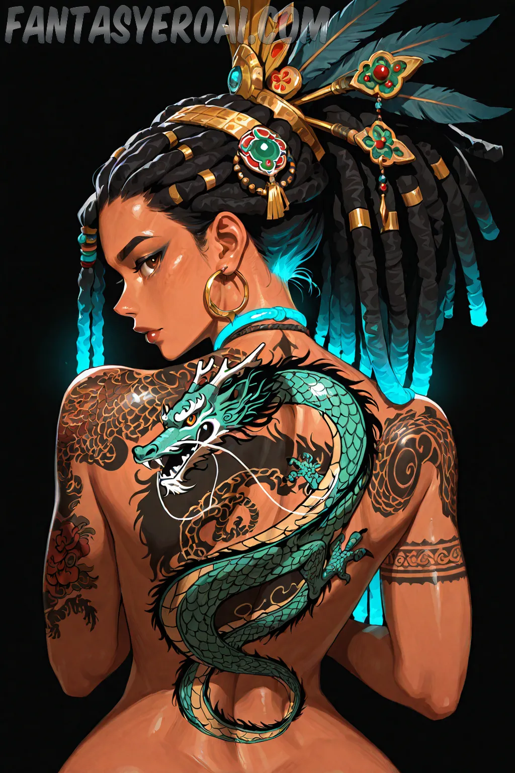 Arte hentai ilustración increíble de Watch Anime Hidive Anime Reviews Harem Doujinshi generado por IA