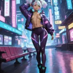 Arte hentai ilustración increíble de Wbery2 Sexy generado por IA