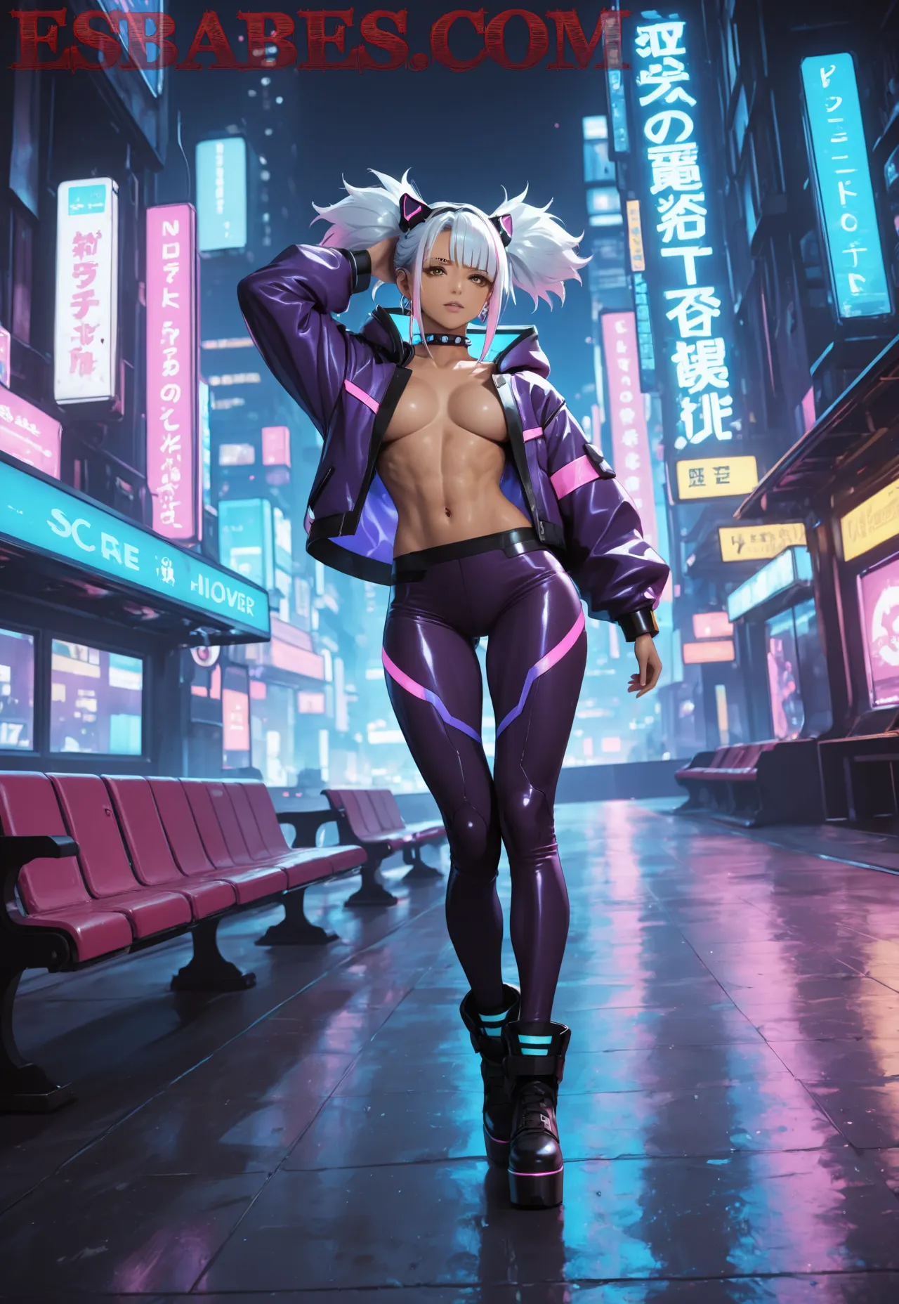 Arte hentai ilustración increíble de Wbery2 Sexy generado por IA