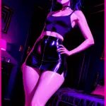 Arte hentai ilustración increíble de Wendy Fiore Grandes Tetas generado por IA