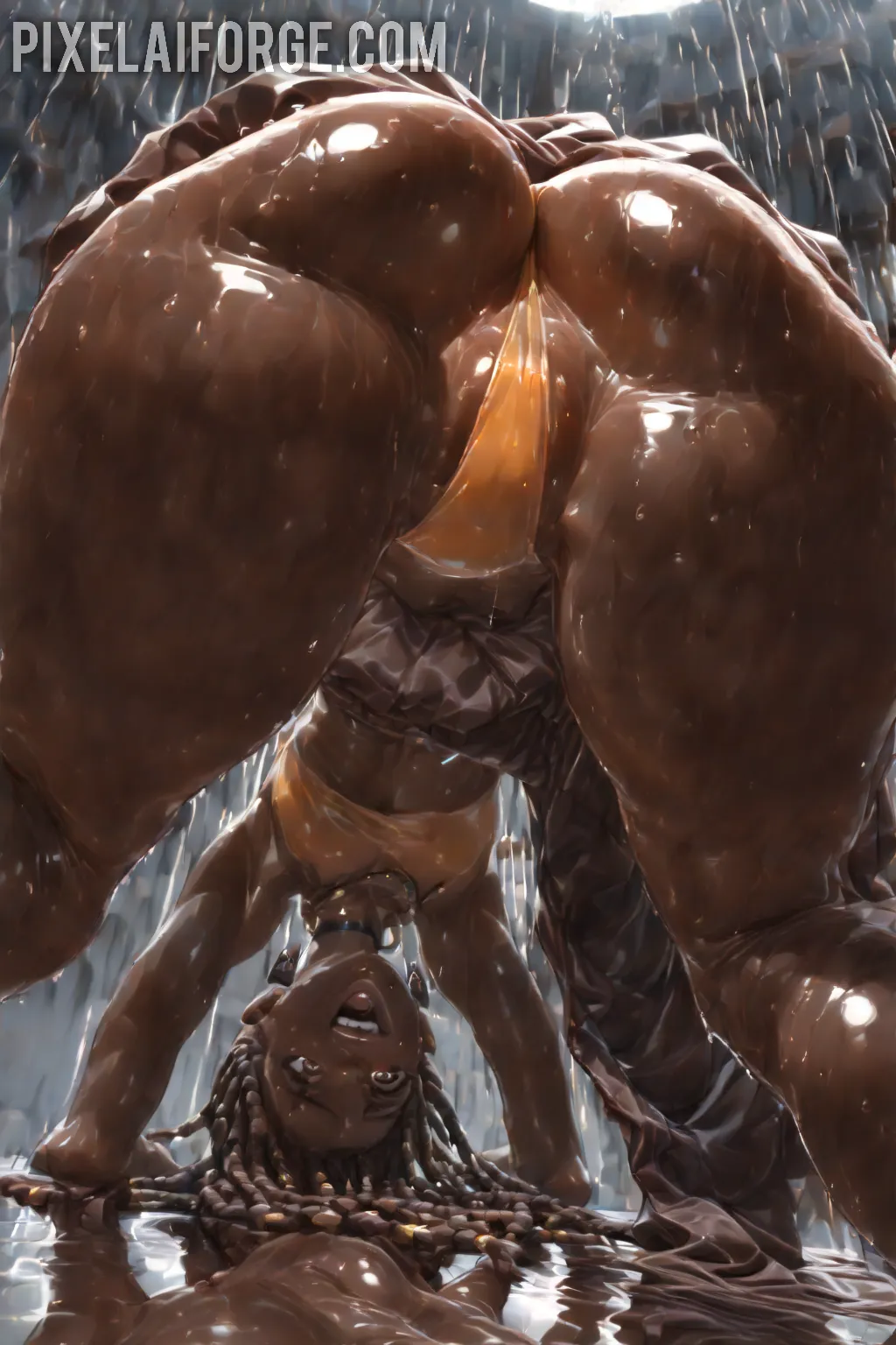 Arte hentai ilustración increíble de Witch Hat Atelier Anime Edit Shojo Bishoujo Doujinshi generado por IA