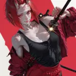 Arte hentai ilustración increíble de Witch Hat Atelier Anime Online Demon Slayer My Hero Academia Haikyuu generado por IA