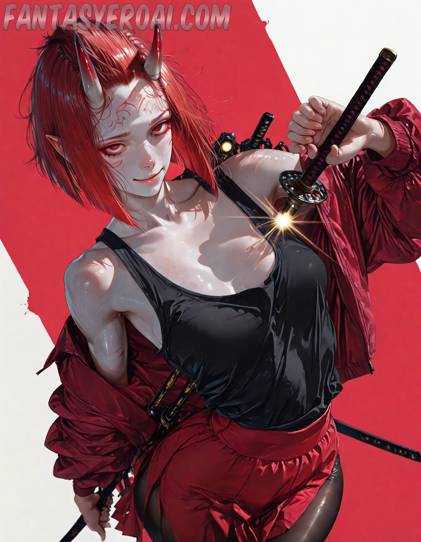 Arte hentai ilustración increíble de Witch Hat Atelier Anime Online Demon Slayer My Hero Academia Haikyuu generado por IA