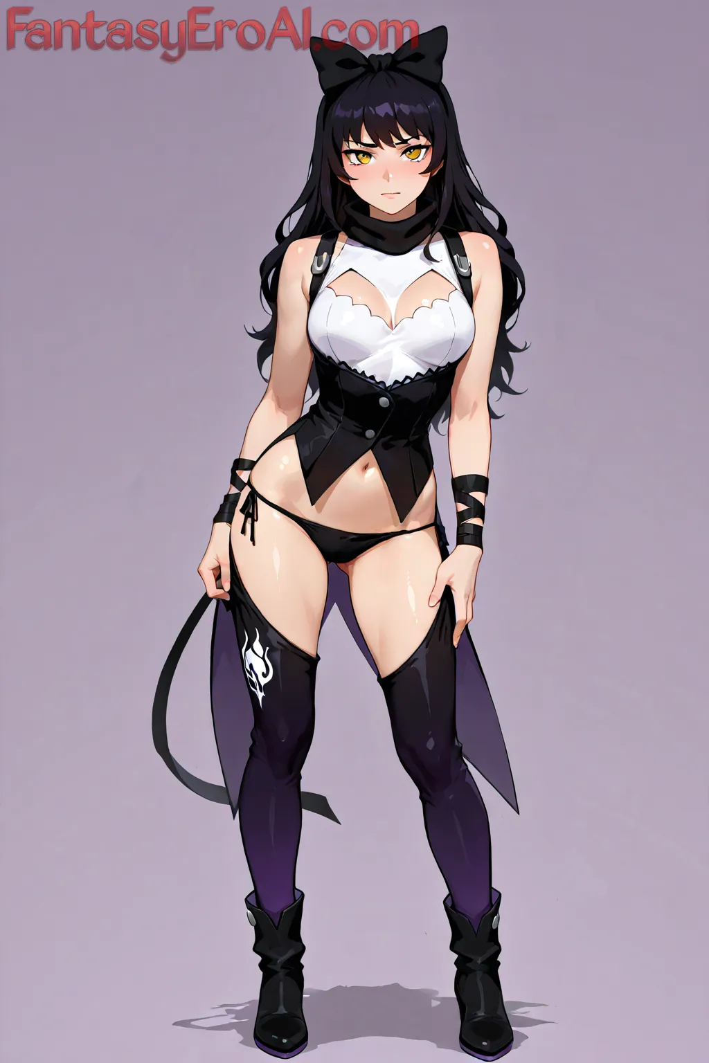 Arte hentai ilustración increíble de Witch Hat Atelier Hunter X Hunter Fullmetal Alchemist Anime Series Bishounen generado por IA