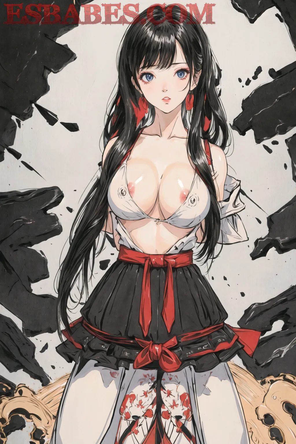 Arte hentai ilustración increíble de Xxx Bikini Babes Parte Doce generado por IA