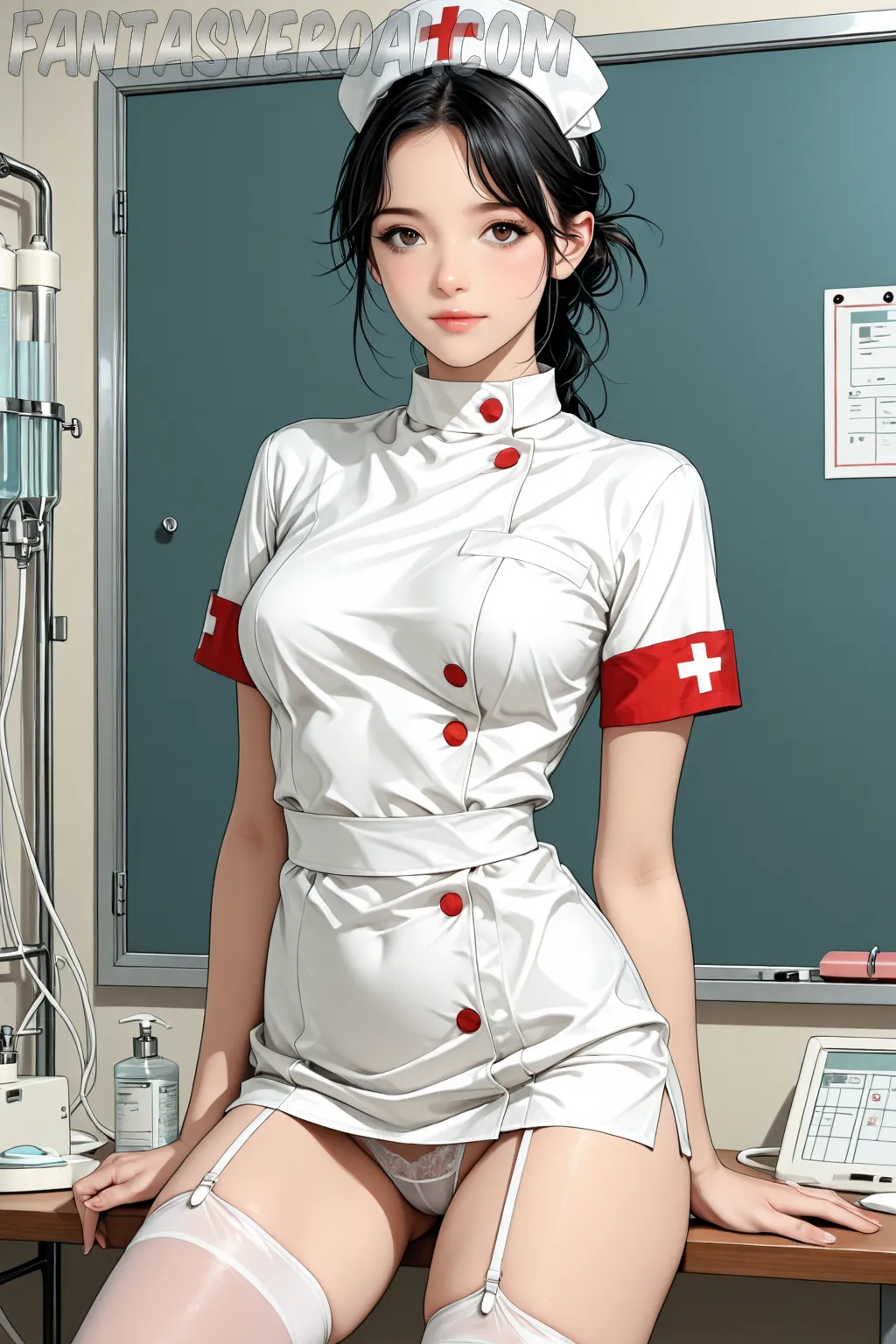 Arte hentai ilustración increíble de Xxx Desnudas Con Sus Tetas Bonitas generado por IA