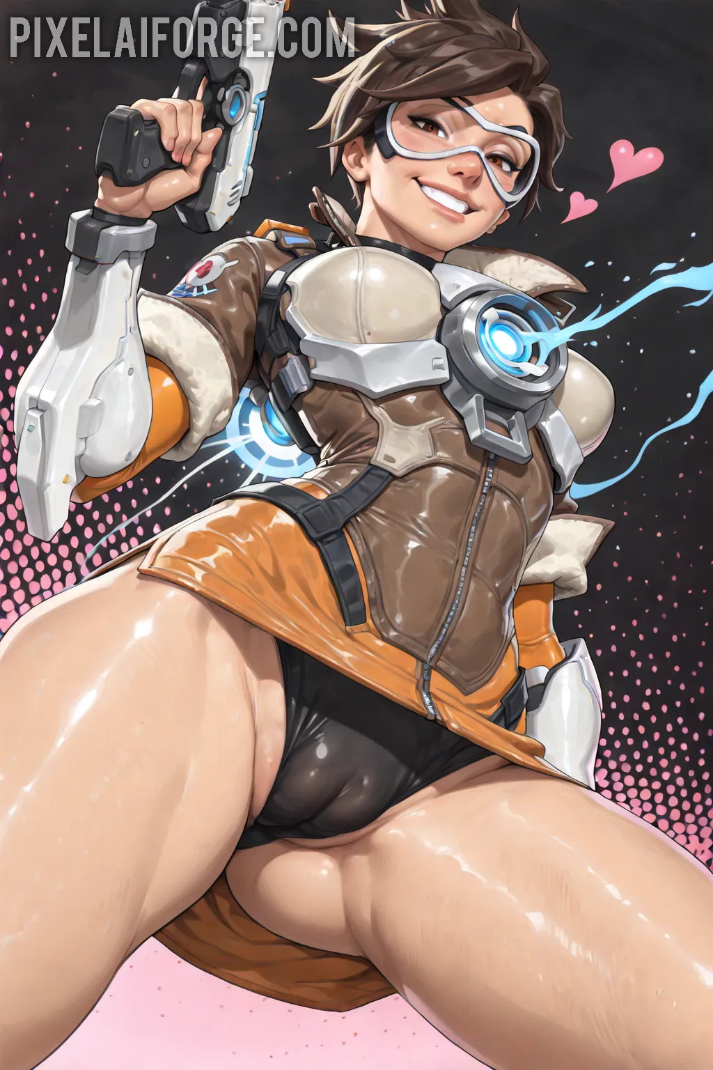 Arte hentai ilustración increíble de Yana Arbenina Desnuda Modelo Rusa generado por IA