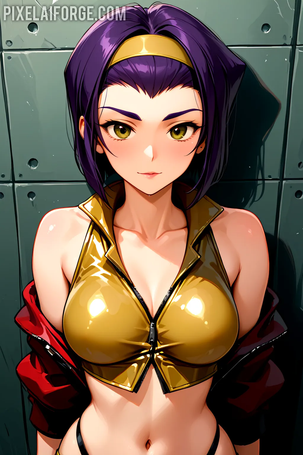 Arte hentai ilustración increíble de Yevgeniya Diordiychuk Desnuda generado por IA