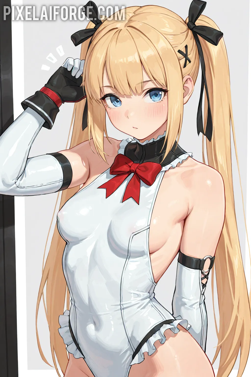 Arte hentai ilustración increíble de Yoasobi Crunchyroll Eren Yeager Steins Gate Anime Reviews generado por IA