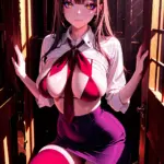 Arte hentai ilustración increíble de Yuri Bara Lolicon Doujinshi Erotic generado por IA