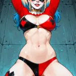 Arte hentai ilustración increíble de Zuleica Leal Tetas generado por IA