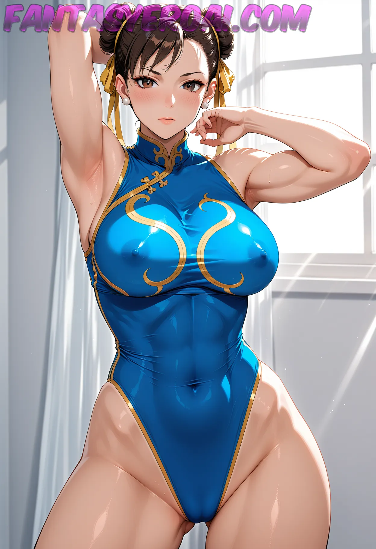 Arte hentai ilustración increíble de 3d Chicas Bonitas Parte Cinco generado por IA