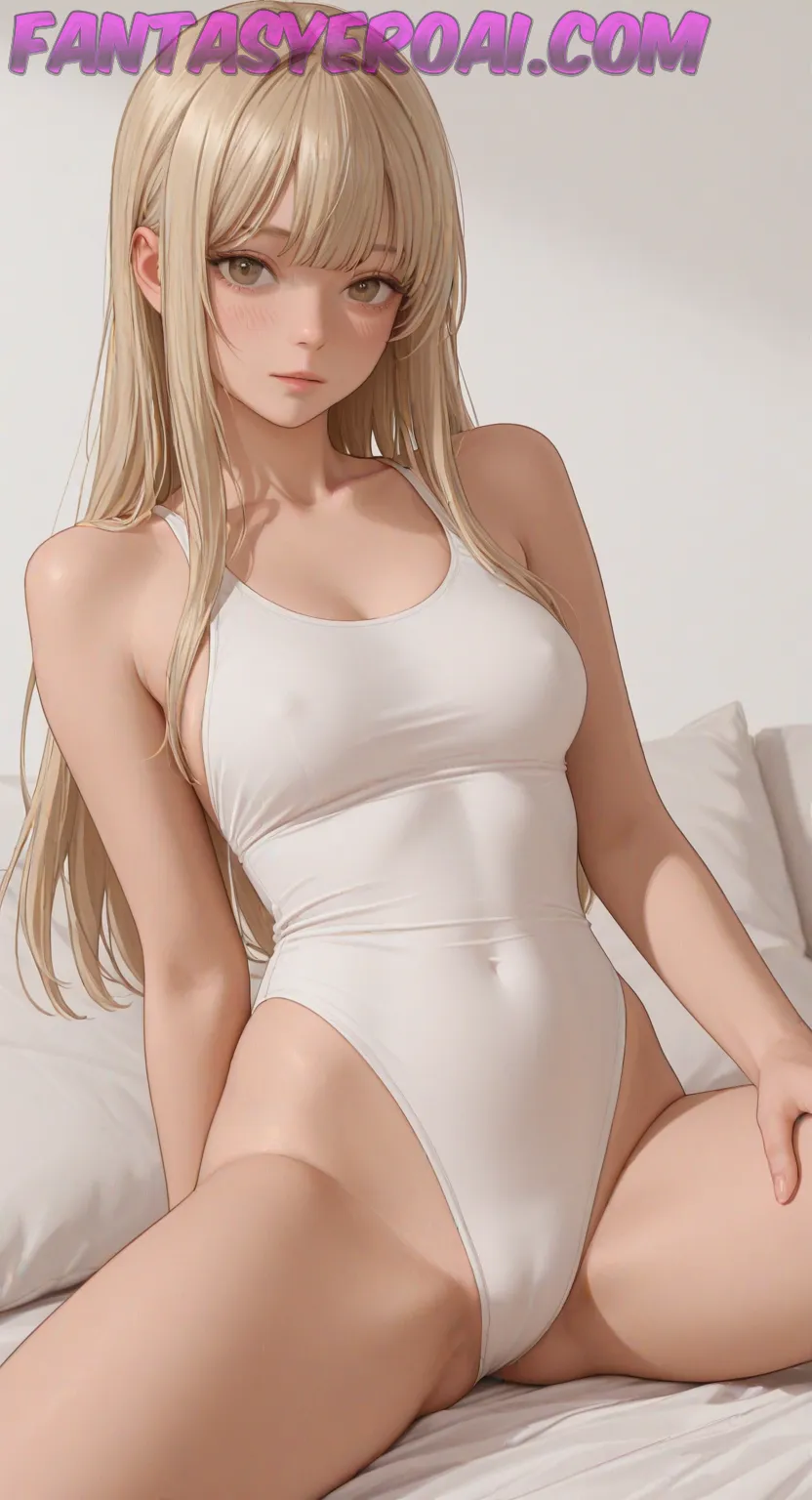 Arte hentai ilustración increíble de Alumna Perfecta generado por IA