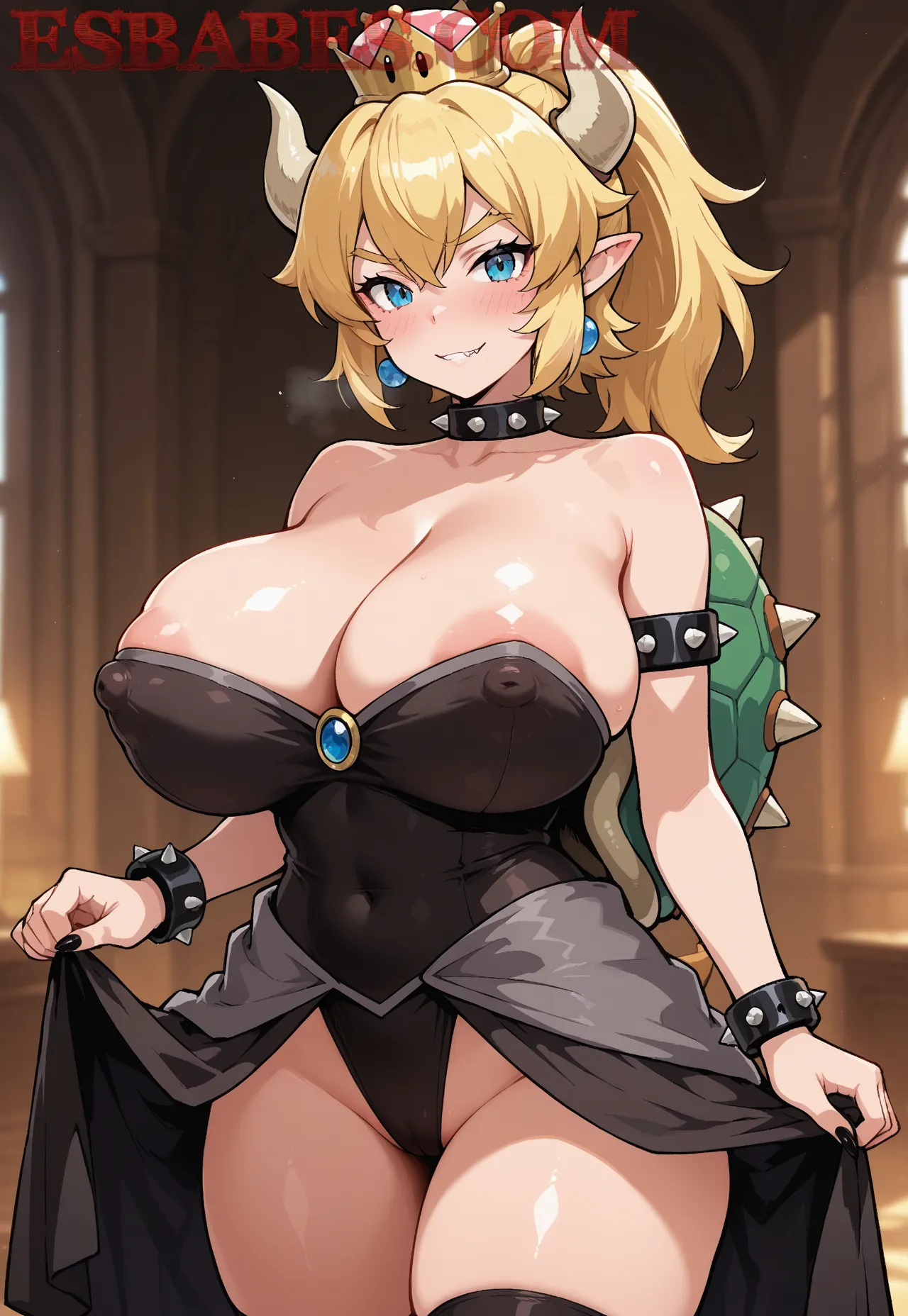Arte hentai ilustración increíble de Andi Jay Desnuda generado por IA