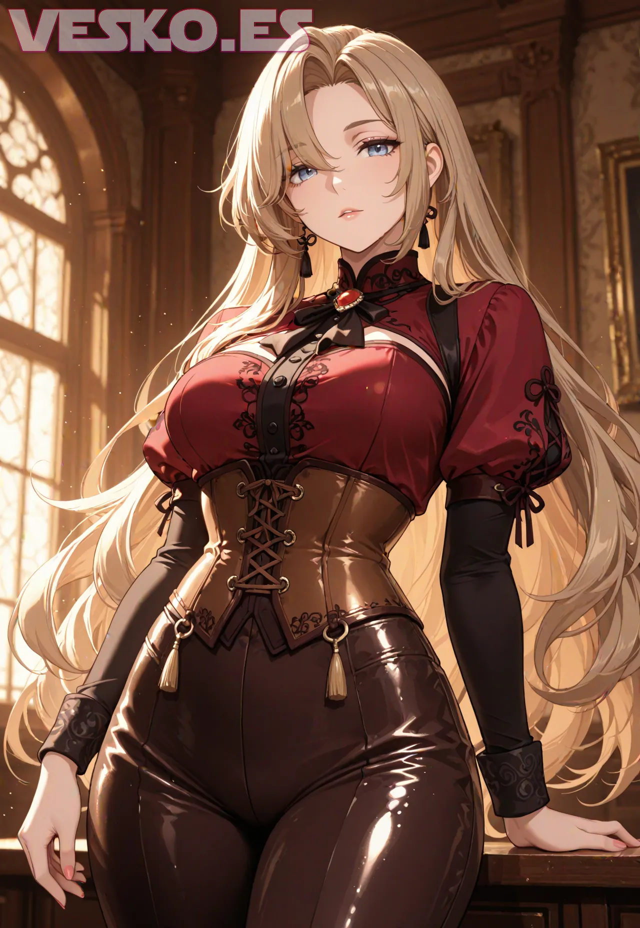 Arte hentai ilustración increíble de Anime Anime Online Hidive Anime News Netorare generado por IA