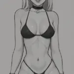 Arte hentai ilustración increíble de Anime Characters Anime Edit Death Note Fan Service Moe generado por IA