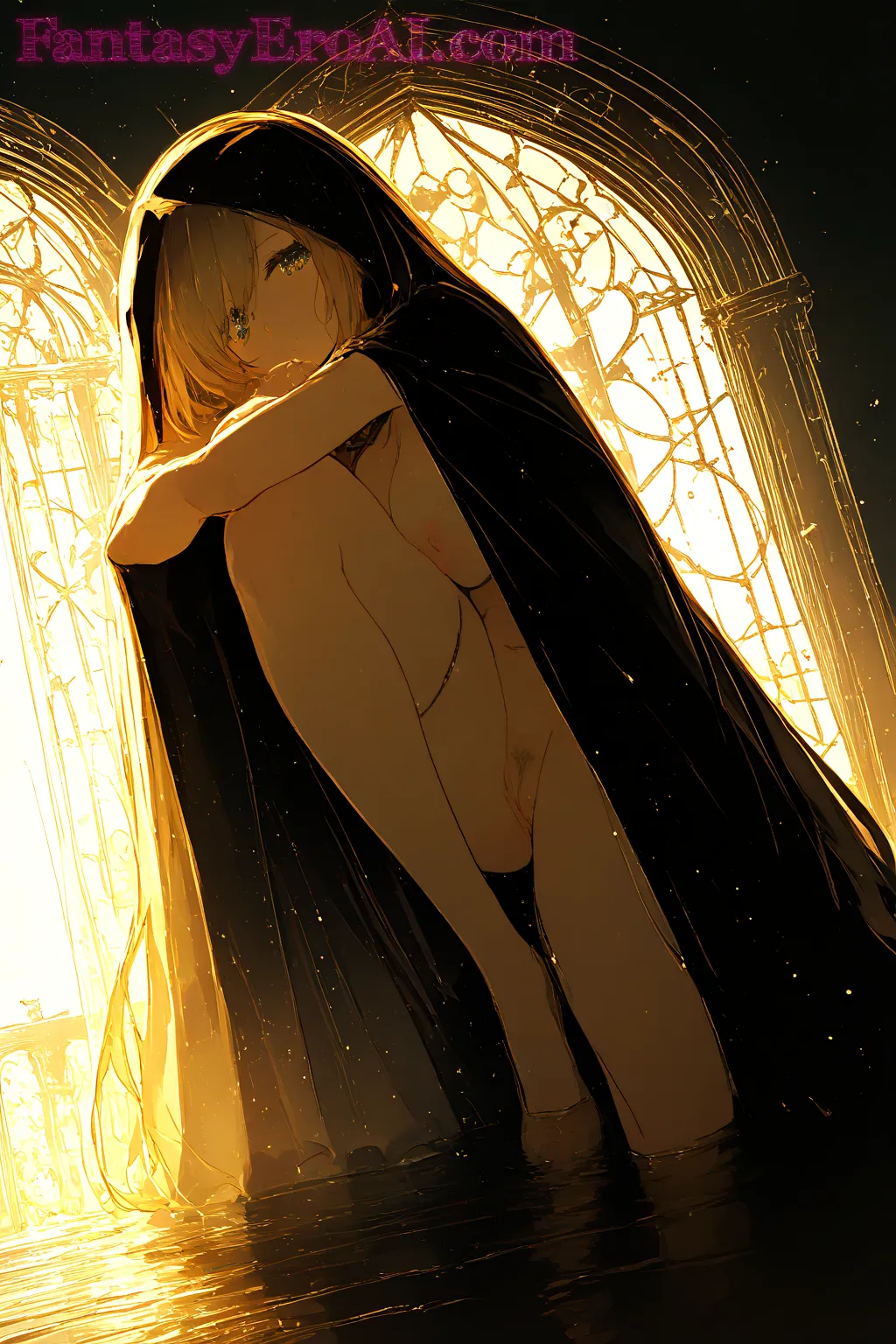 Arte hentai ilustración increíble de Anime Hunter X Hunter Isekai Anime Wallpaper Netorare generado por IA