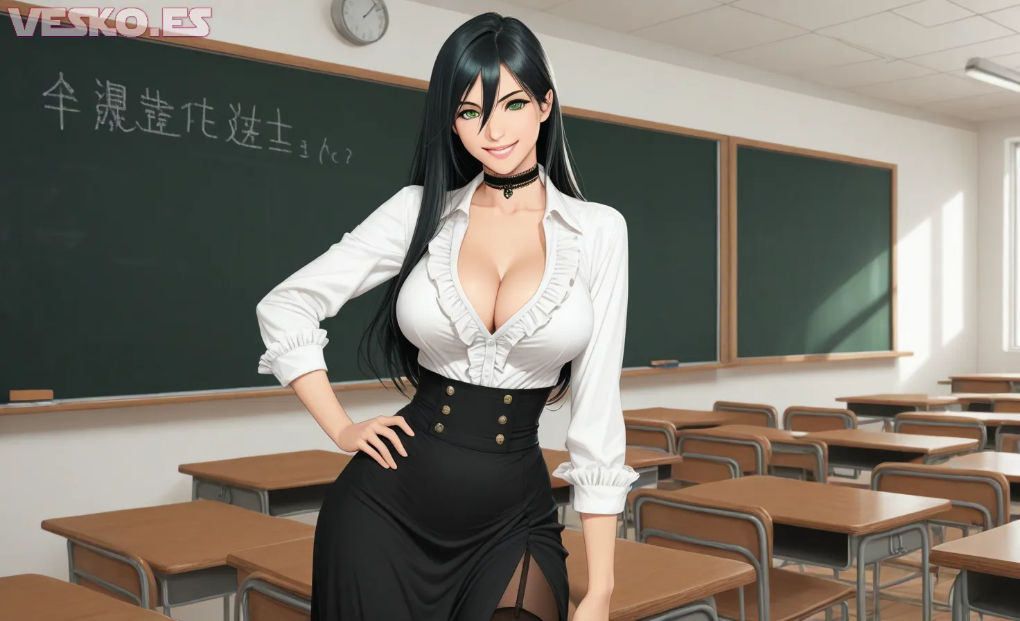 Arte hentai ilustración increíble de Anime Movies Best Anime Shojo Anime Conventions Anime Merch generado por IA