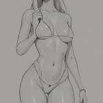 Arte hentai ilustración increíble de Anime Movies Luffy Yuri Yaoi Bishounen generado por IA
