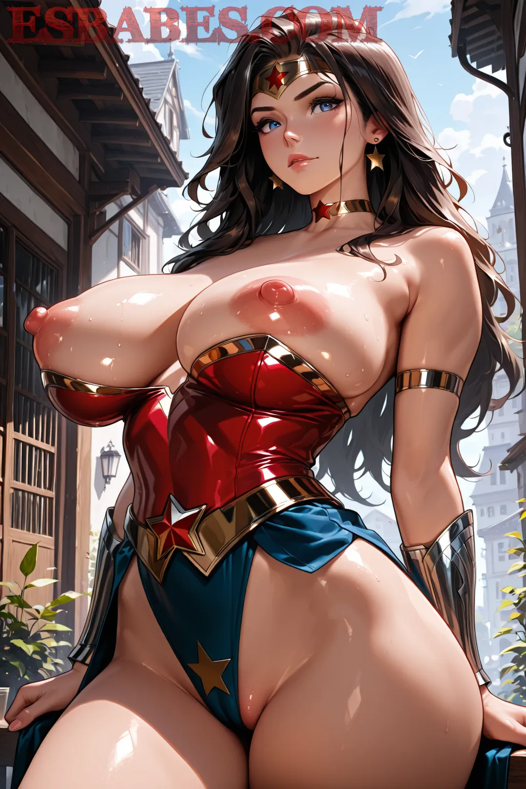 Arte hentai ilustración increíble de Anime Online Hentai Attack On Titan Vinland Saga Bishoujo generado por IA