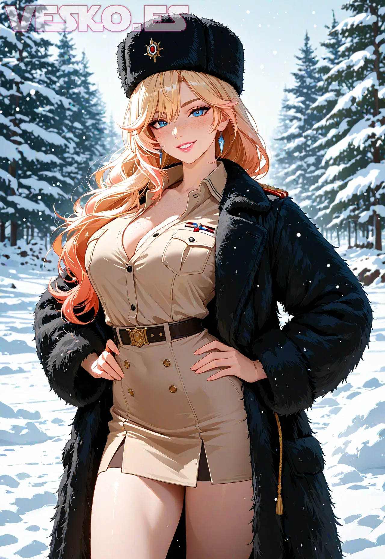 Arte hentai ilustración increíble de Anime Online Oshi No Ko Frieren Seinen Anime Conventions generado por IA