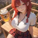Arte hentai ilustración increíble de Apothecary Diaries Attack On Titan Anime Edit Samurai Champloo Bishoujo generado por IA