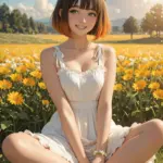Arte hentai ilustración increíble de Apothecary Diaries Crunchyroll Seinen Anime Series Tokyo Revengers generado por IA