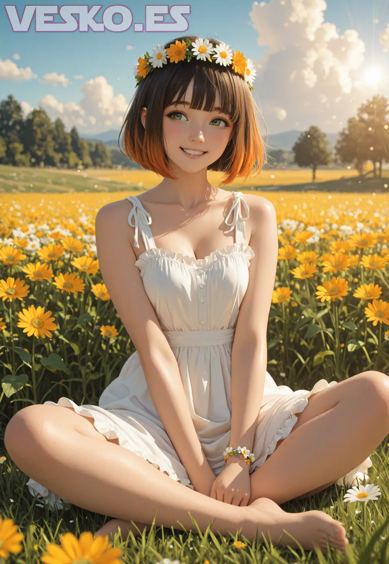 Arte hentai ilustración increíble de Apothecary Diaries Crunchyroll Seinen Anime Series Tokyo Revengers generado por IA