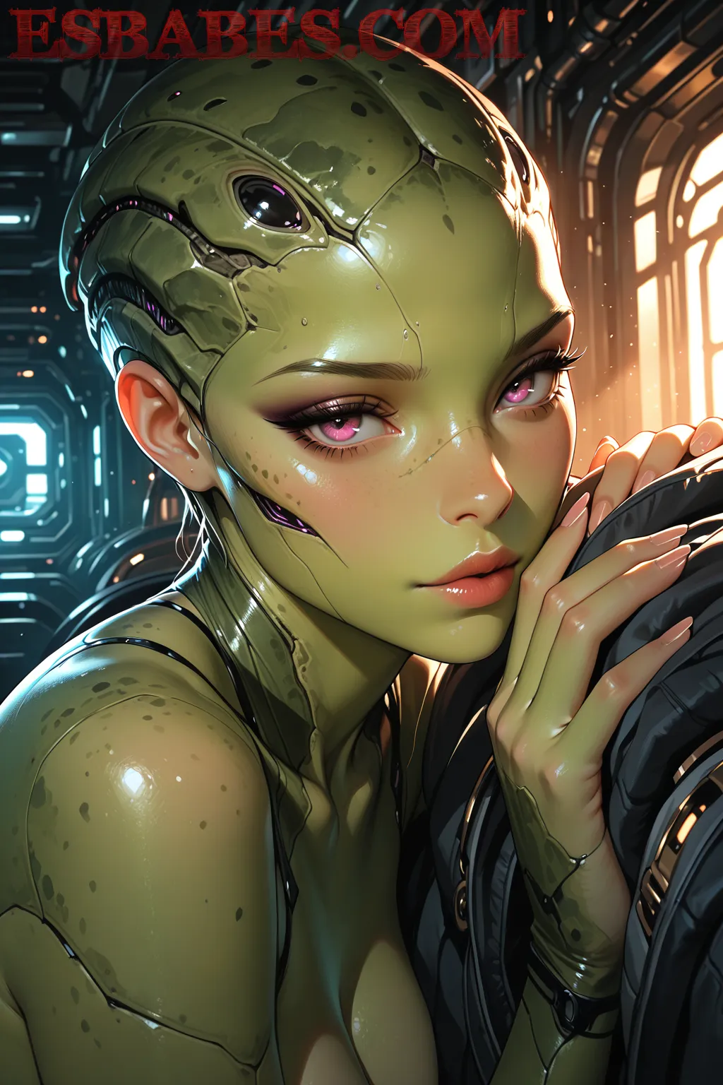 Arte hentai ilustración increíble de Ashley Roberts generado por IA
