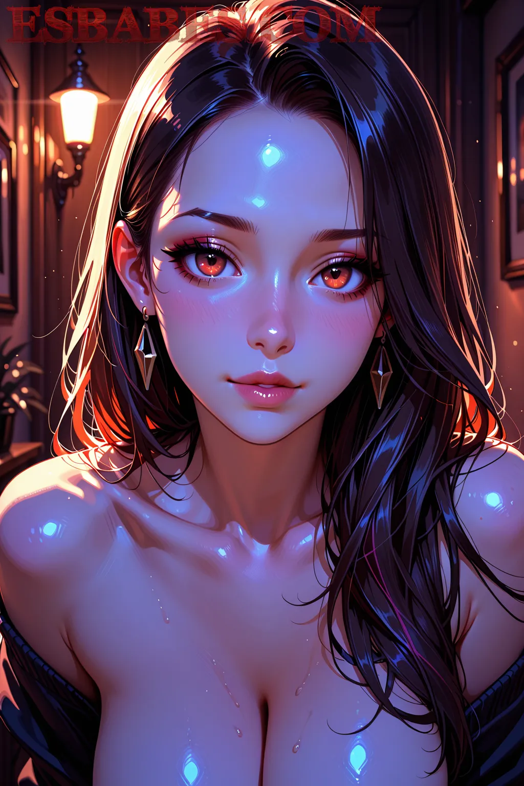 Arte hentai ilustración increíble de Attack On Titan Samurai Champloo Crunchyroll Neon Genesis Evangelion Shoujo Ai generado por IA