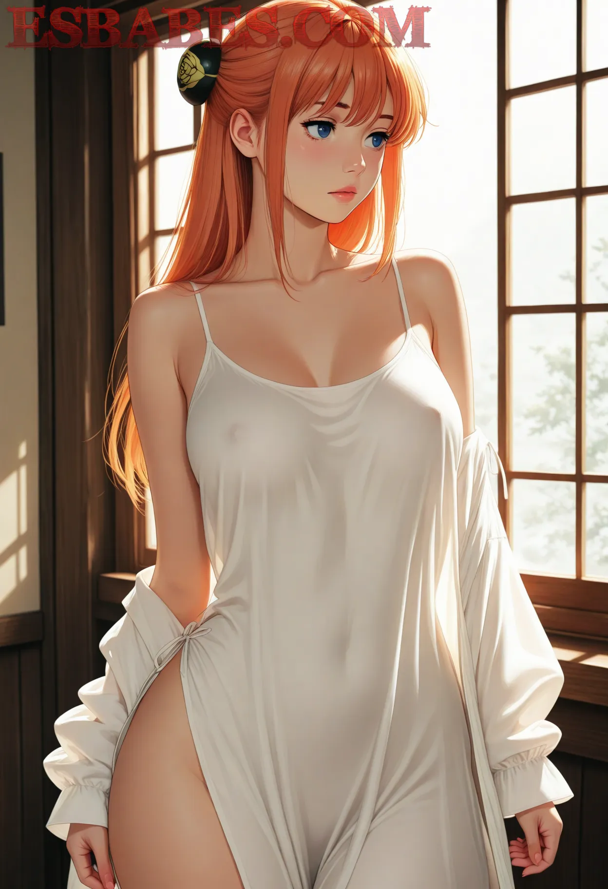 Arte hentai ilustración increíble de Ayane Sakura Kubo Wont Let Me Be Invisible generado por IA