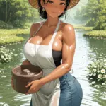 Arte hentai ilustración increíble de Bleach Bishoujo Tentacle Doujinshi Moe generado por IA