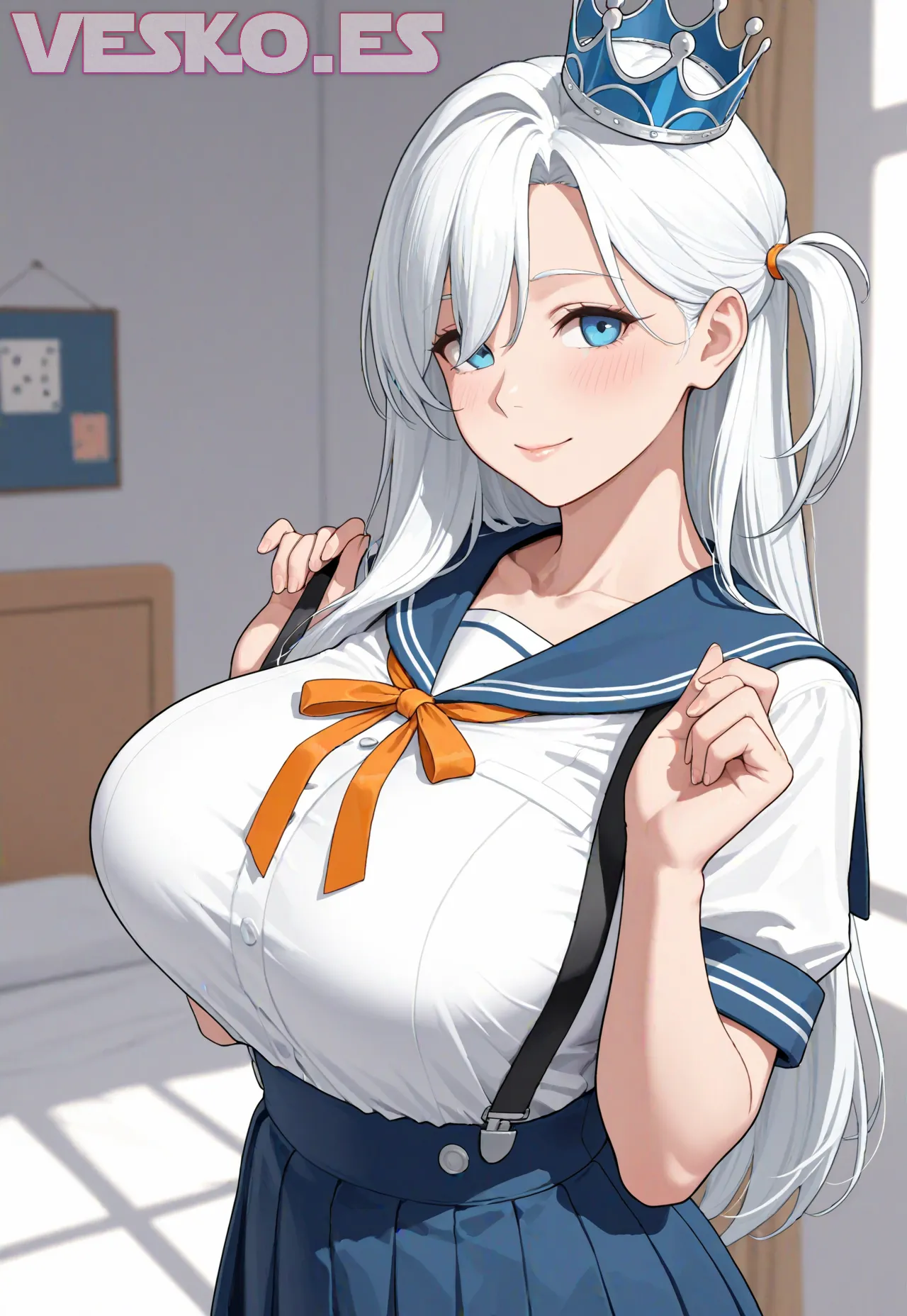 Arte hentai ilustración increíble de Blue Box Anime Trailer Anime Conventions Bishounen Yandere generado por IA