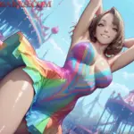 Arte hentai ilustración increíble de Bryci Slave Tease Amazing Pussy 2 generado por IA