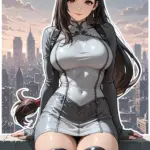 Arte hentai ilustración increíble de Chica Fitness Del Dia Viviane Wilberte 3 generado por IA