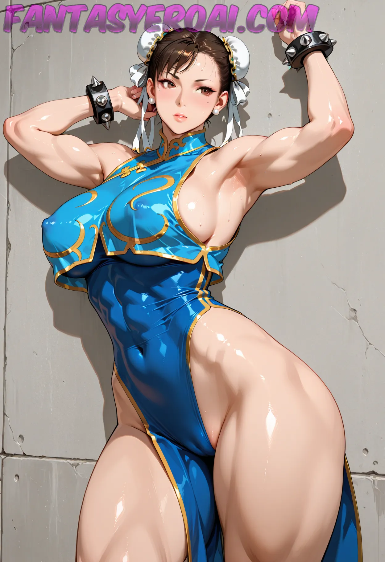 Arte hentai ilustración increíble de Chicas Calientes Morbosas generado por IA