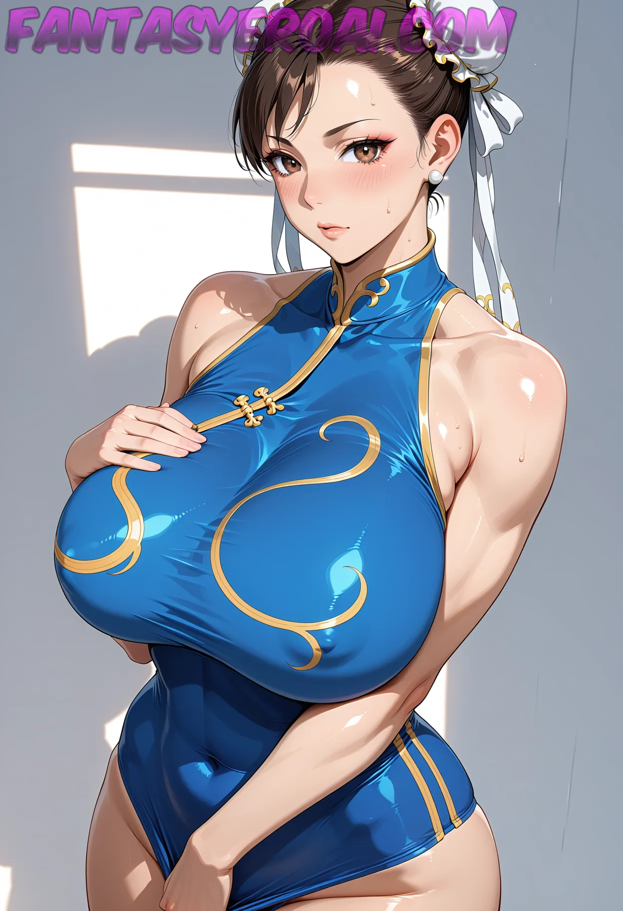 Arte hentai ilustración increíble de Cosplay Anime Opening Yoasobi Chainsaw Man Lolicon generado por IA