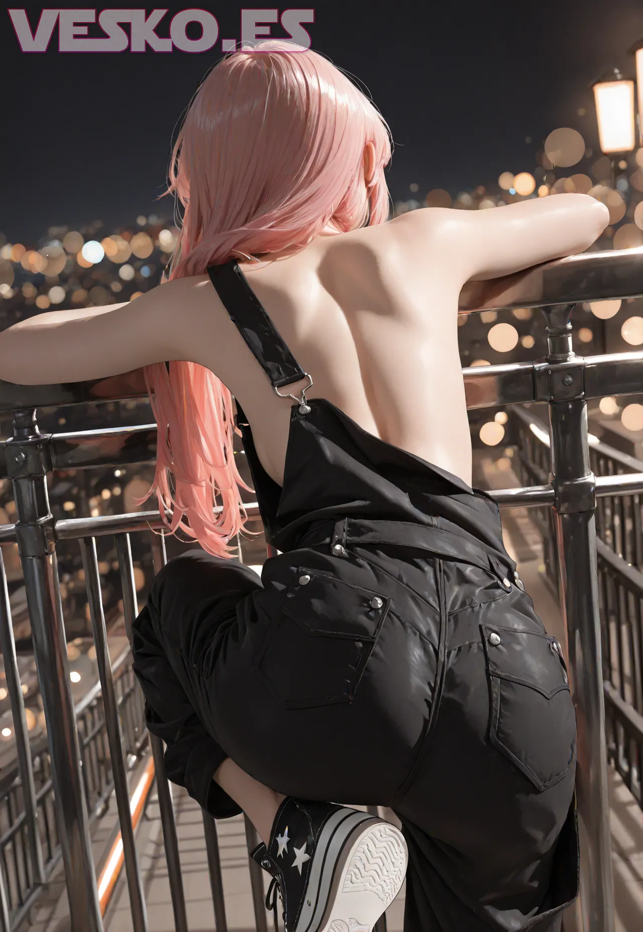 Arte hentai ilustración increíble de Cosplay Seinen Top Anime Kemonomimi Harem generado por IA