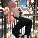 Arte hentai ilustración increíble de Cowboy Bebop Anime Expo Tokyo Revengers Kawaii Fan Service generado por IA