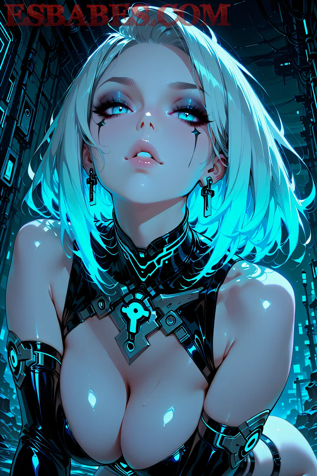 Arte hentai ilustración increíble de Crunchyroll Haikyuu Steins Gate Oppai Kemonomimi generado por IA