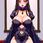 Arte hentai ilustración increíble de Dandadan Demon Slayer My Hero Academia Anime List Death Note generado por IA