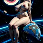 Arte hentai ilustración increíble de Dandadan Watch Anime Oshi No Ko Cowboy Bebop Netorare generado por IA