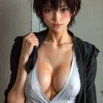 Arte hentai ilustración increíble de Desnudas Y Calientes Maduras Clientes generado por IA