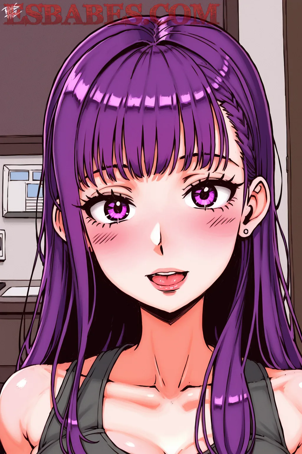 Arte hentai ilustración increíble de Desnudo De Eva generado por IA