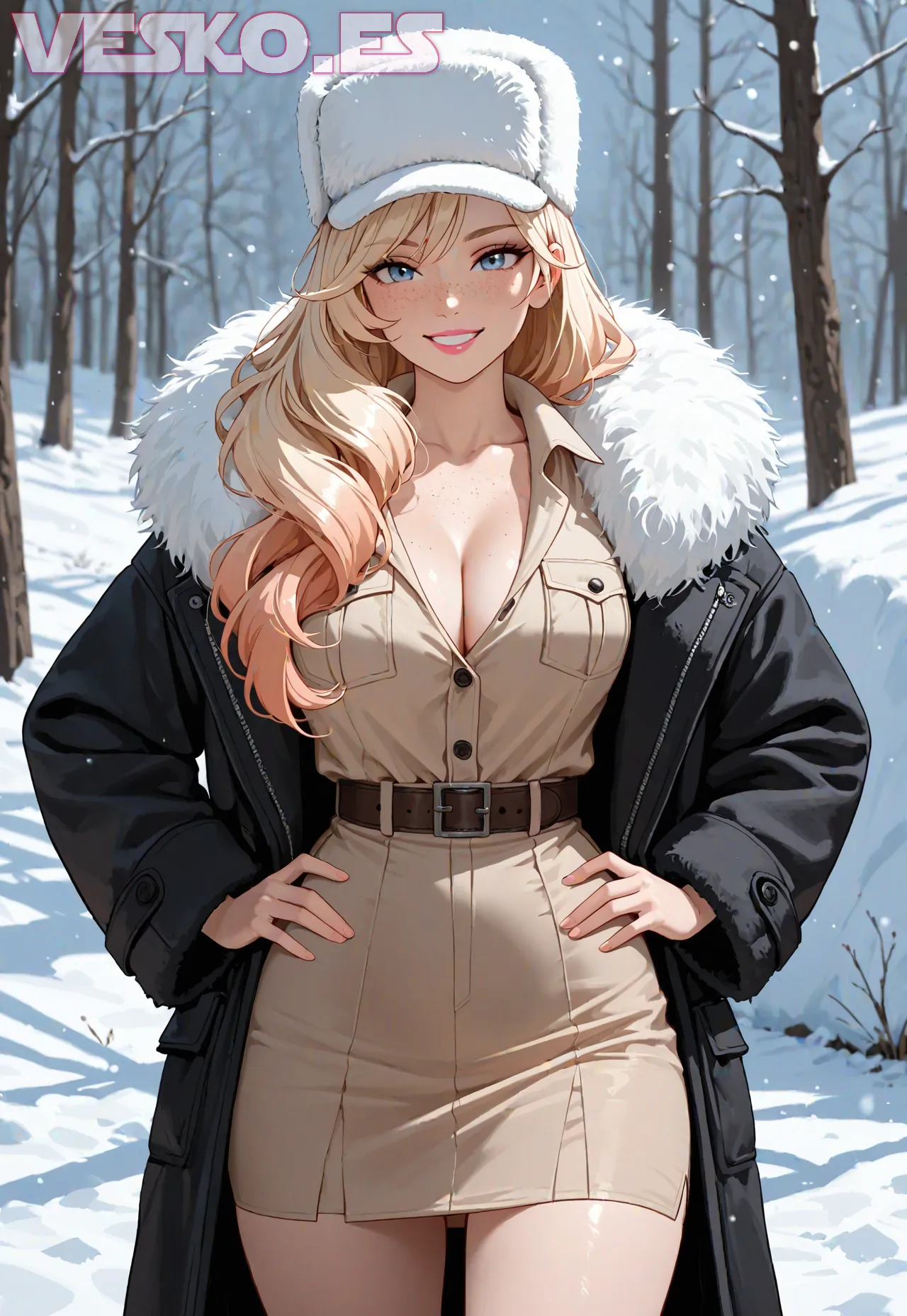 Arte hentai ilustración increíble de Dibujos De Sa generado por IA