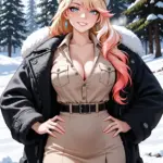 Arte hentai ilustración increíble de Dragon Ball Gojo Satoru Anime Wallpaper Shoujo Ai Yandere generado por IA