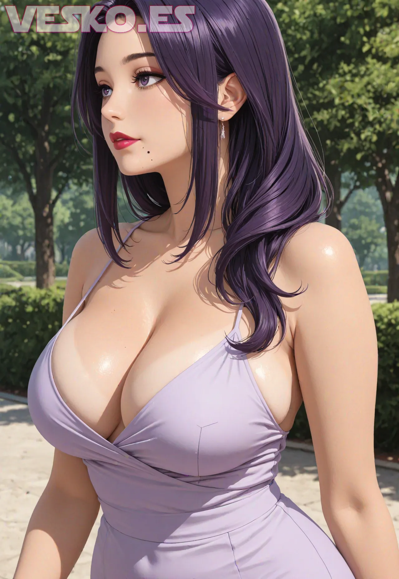 Arte hentai ilustración increíble de Emmy Sinclair Culo Hermoso generado por IA