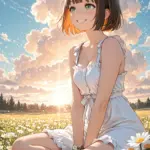Arte hentai ilustración increíble de Eren Yeager Anime Conventions Death Note Ecchi Oppai generado por IA