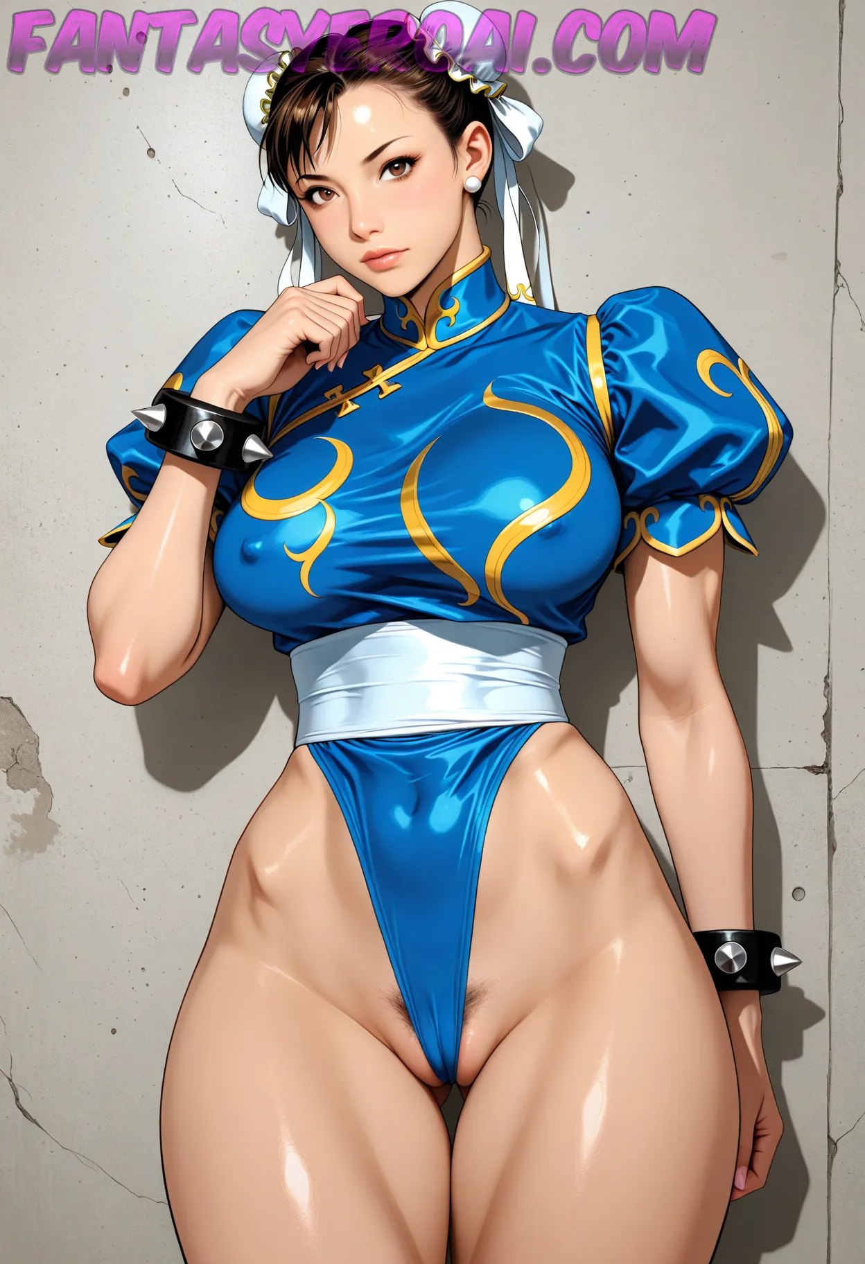 Arte hentai ilustración increíble de Eren Yeager Anime Music Haikyuu Funimation Bara generado por IA